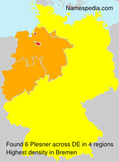 Surname Plesner in Germany