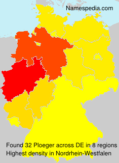 Surname Ploeger in Germany Surname Ploeger in Germany