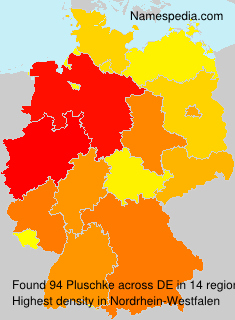 Surname Pluschke in Germany Surname Pluschke in Germany