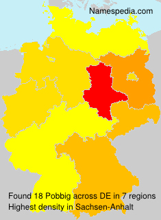 Surname Pobbig in Germany Surname Pobbig in Germany