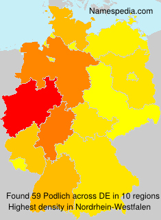 Surname Podlich in Germany Surname Podlich in Germany