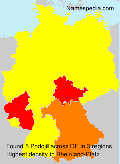 Surname Podojil in Germany Surname Podojil in Germany