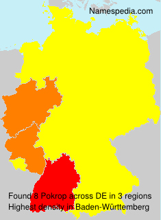 Surname Pokrop in Germany Surname Pokrop in Germany
