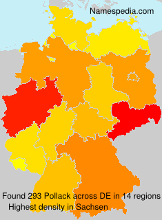 Surname Pollack in Germany Surname Pollack in Germany