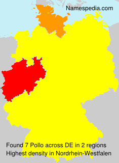 Surname Pollo in Germany Surname Pollo in Germany