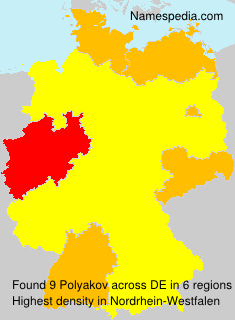 Surname Polyakov in Germany Surname Polyakov in Germany
