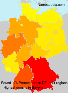 Surname Pompe in Germany Surname Pompe in Germany