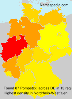 Surname Pompetzki in Germany Surname Pompetzki in Germany