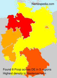 Surname Poop in Germany Surname Poop in Germany