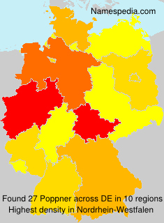 Surname Poppner in Germany Surname Poppner in Germany