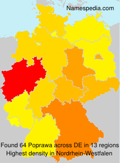 Surname Poprawa in Germany Surname Poprawa in Germany