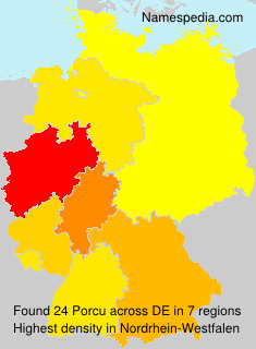Surname Porcu in Germany Surname Porcu in Germany