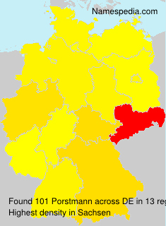 Surname Porstmann in Germany Surname Porstmann in Germany