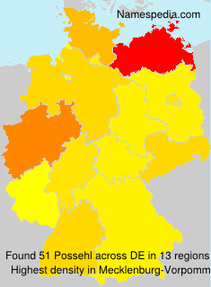 Surname Possehl in Germany Surname Possehl in Germany