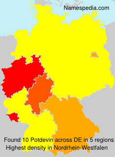 Surname Potdevin in Germany Surname Potdevin in Germany