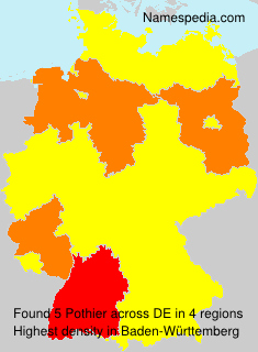 Surname Pothier in Germany Surname Pothier in Germany