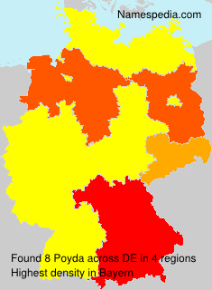 Surname Poyda in Germany Surname Poyda in Germany