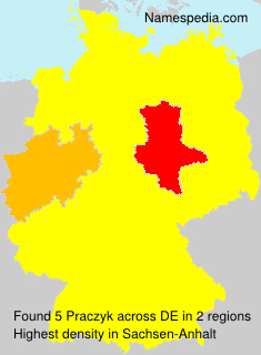 Surname Praczyk in Germany Surname Praczyk in Germany