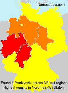 Surname Pradzynski in Germany Surname Pradzynski in Germany
