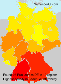 Surname Prax in Germany Surname Prax in Germany