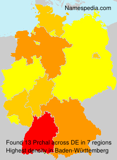 Surname Prchal in Germany Surname Prchal in Germany