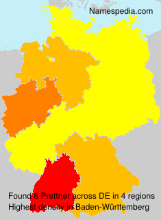 Surname Prettner in Germany Surname Prettner in Germany