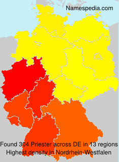 Surname Priester in Germany Surname Priester in Germany