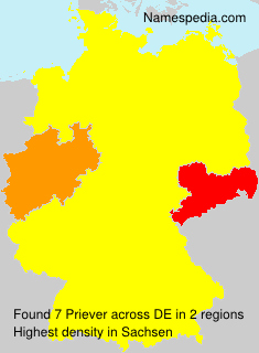 Surname Priever in Germany Surname Priever in Germany