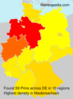 Surname Prins in Germany Surname Prins in Germany