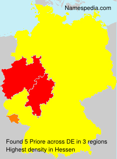 Surname Priore in Germany Surname Priore in Germany