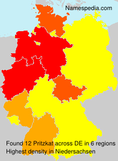 Surname Pritzkat in Germany Surname Pritzkat in Germany