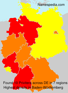 Surname Privitera in Germany Surname Privitera in Germany