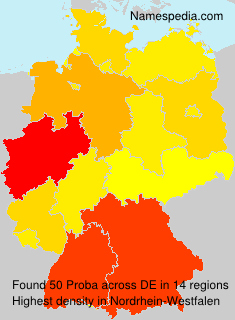 Surname Proba in Germany Surname Proba in Germany