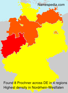Surname Prochner in Germany Surname Prochner in Germany