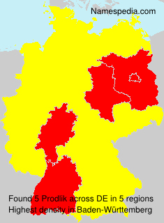 Surname Prodlik in Germany Surname Prodlik in Germany
