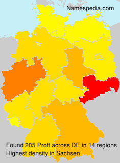 Surname Proft in Germany Surname Proft in Germany