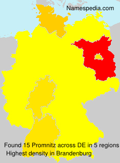 Surname Promnitz in Germany Surname Promnitz in Germany