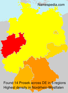 Surname Prosek in Germany Surname Prosek in Germany