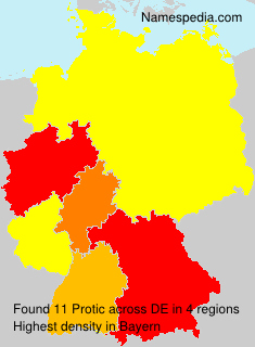 Surname Protic in Germany Surname Protic in Germany