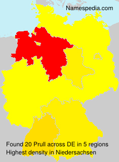 Surname Prull in Germany Surname Prull in Germany