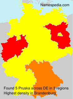 Surname Pruska in Germany Surname Pruska in Germany