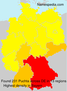 Surname Puchta in Germany Surname Puchta in Germany