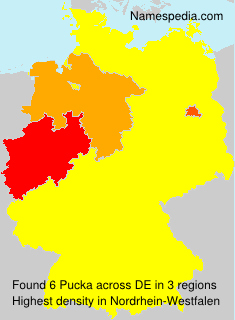 Surname Pucka in Germany Surname Pucka in Germany