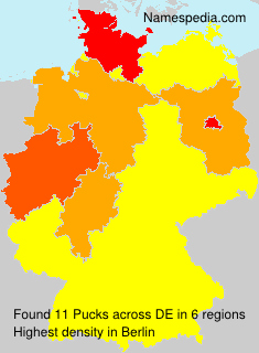 Surname Pucks in Germany Surname Pucks in Germany