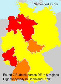 Surname Pudelek in Germany Surname Pudelek in Germany