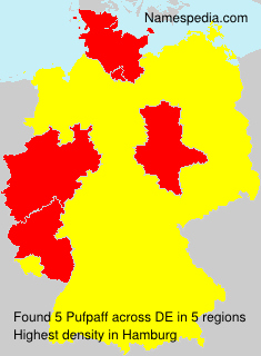Surname Pufpaff in Germany Surname Pufpaff in Germany