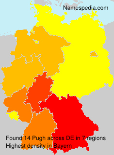Surname Pugh in Germany Surname Pugh in Germany