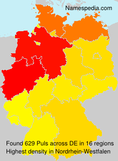 Surname Puls in Germany Surname Puls in Germany