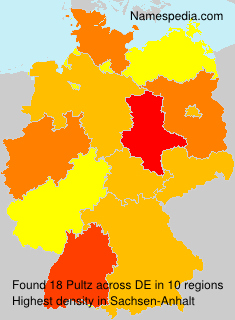 Surname Pultz in Germany Surname Pultz in Germany