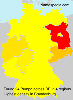 Surname Pumpa in Germany Surname Pumpa in Germany